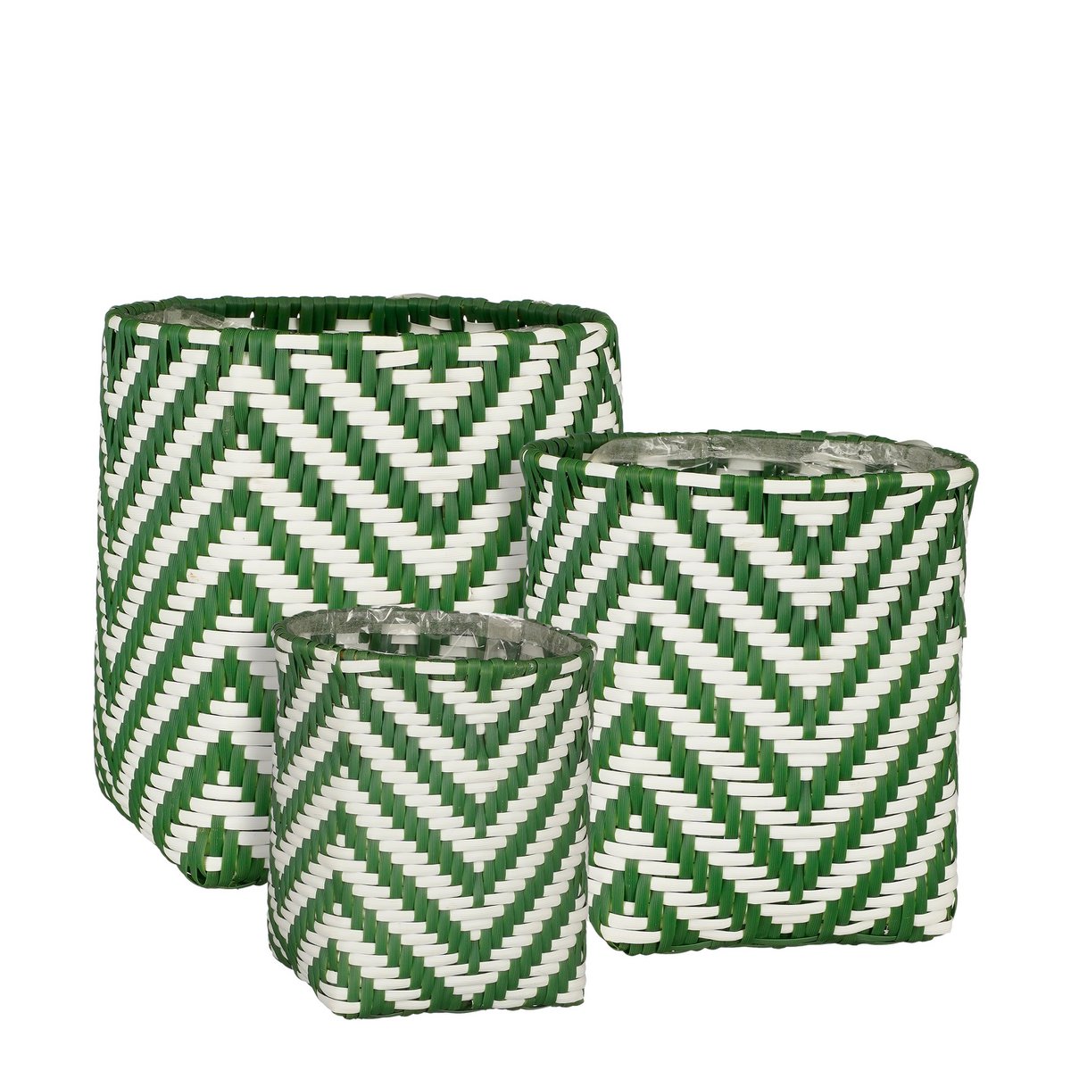 (PLANTEN)MANDEN DARK GREEN&WHITE